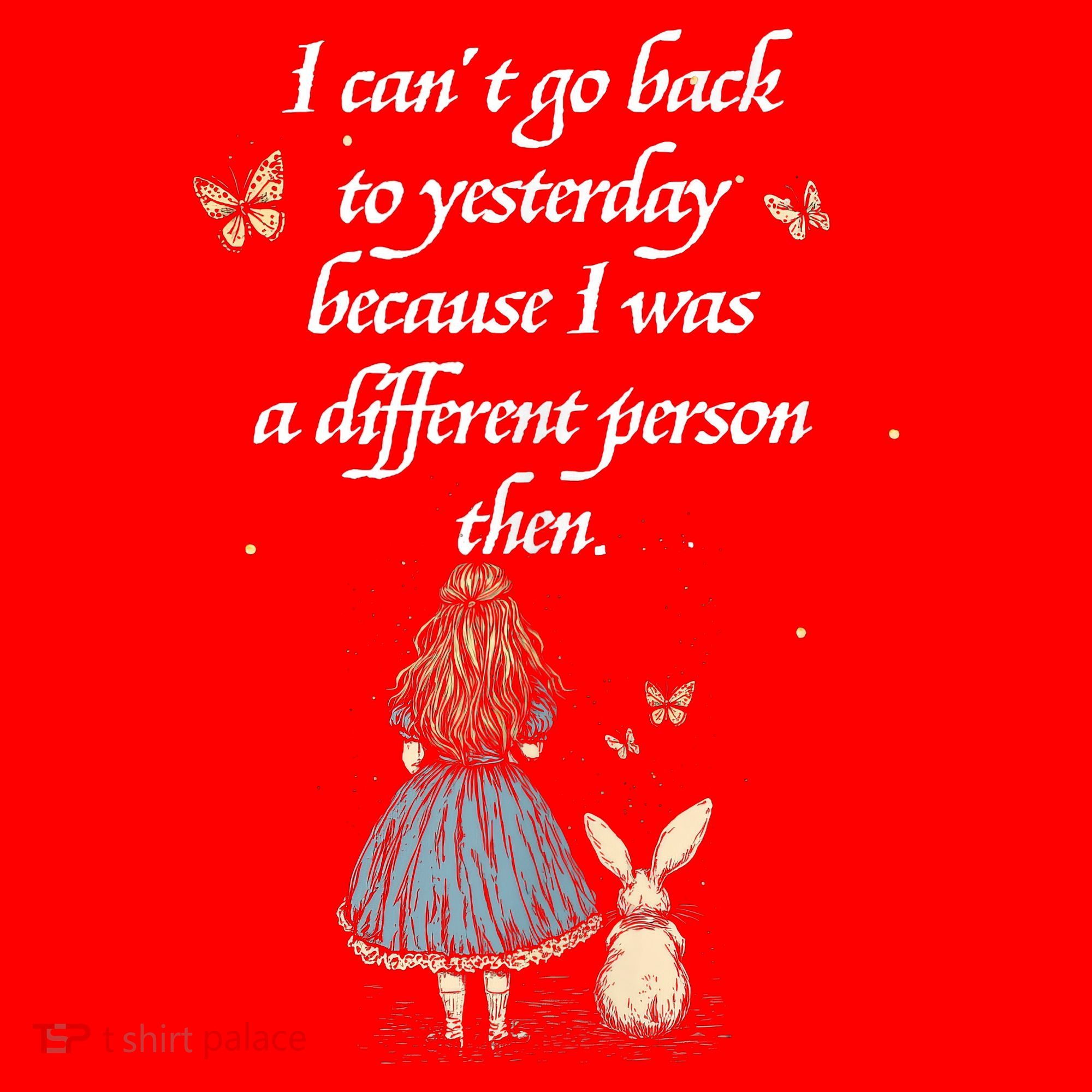 Wonderland Quote - Whimsical Fantasy World  Santa Hat