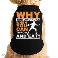 Why Run And Puke Discus Thrower Throw Tack And Field Discus Doggie Tank thumb 0