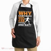 Why Run And Puke Discus Thrower Throw Tack And Field Discus Apron thumb 2