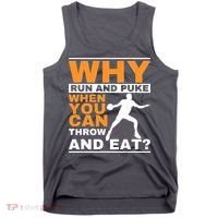 Why Run And Puke Discus Thrower Throw Tack And Field Discus Tank Top thumb 0