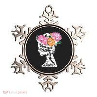 Women's Rights Are Human Rights Human Rights Advocate VNeck Ornament thumb 0