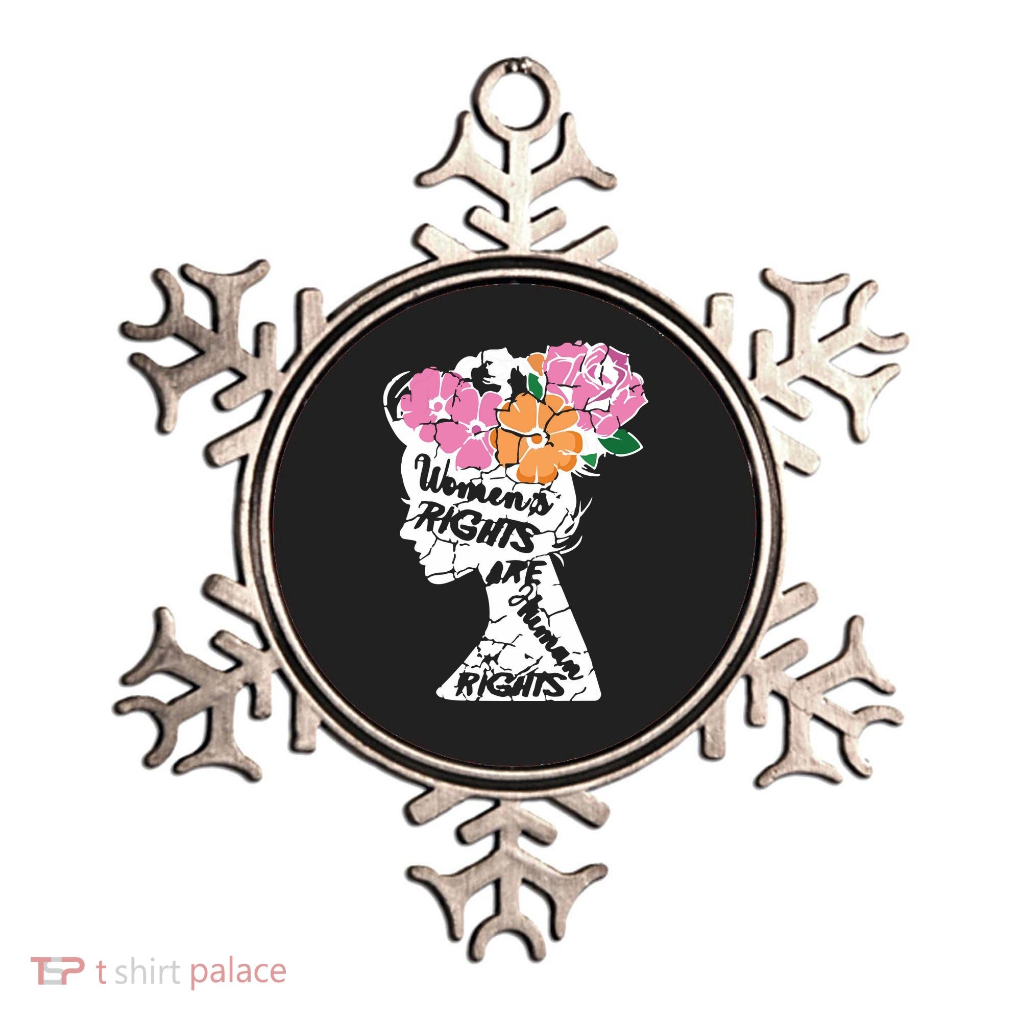 Women's Rights Are Human Rights Human Rights Advocate VNeck Ornament