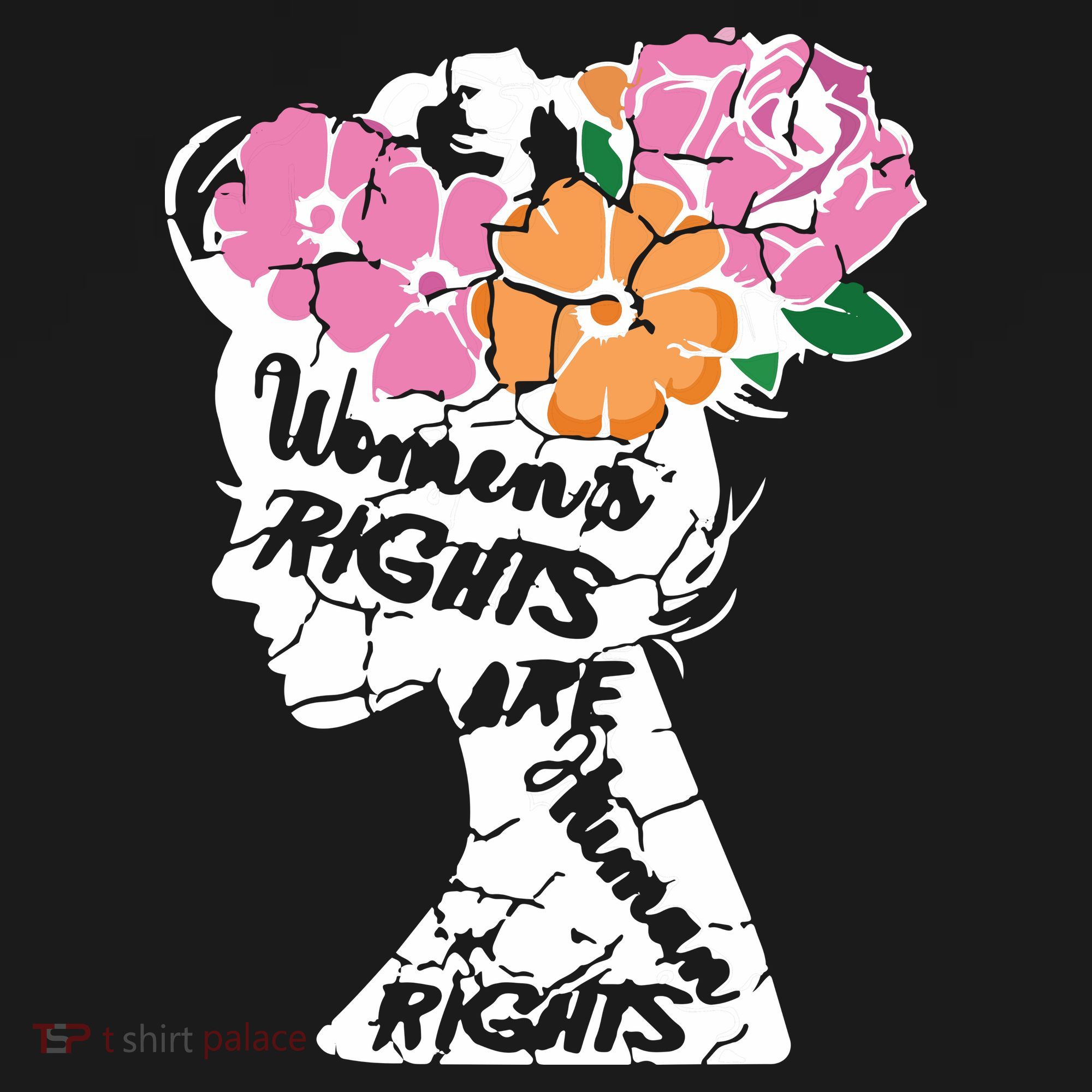 Women's Rights Are Human Rights Human Rights Advocate VNeck Ornament