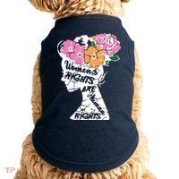 Women's Rights Are Human Rights Human Rights Advocate VNeck Doggie Tank thumb 0