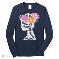 Women's Rights Are Human Rights Human Rights Advocate VNeck Long Sleeve Shirt thumb 0