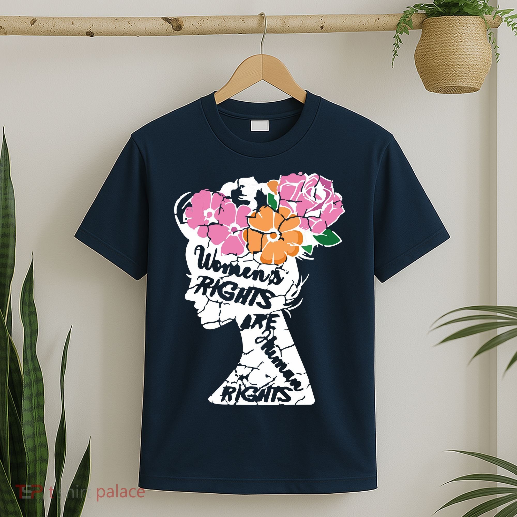 Women's Rights Are Human Rights Human Rights Advocate VNeck T-Shirt