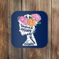 Women's Rights Are Human Rights Human Rights Advocate VNeck Coaster thumb 0