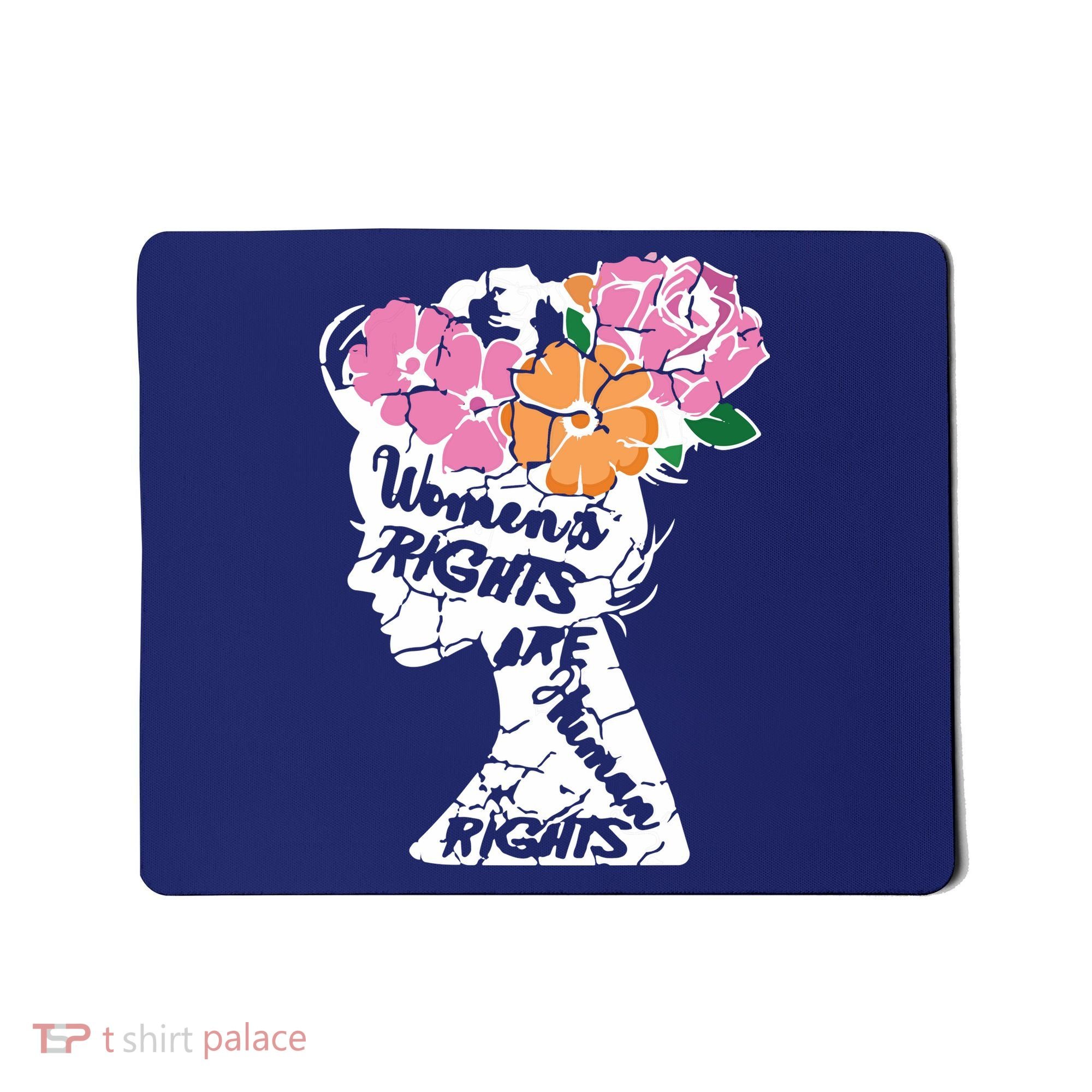 Women's Rights Are Human Rights Human Rights Advocate VNeck Mousepad