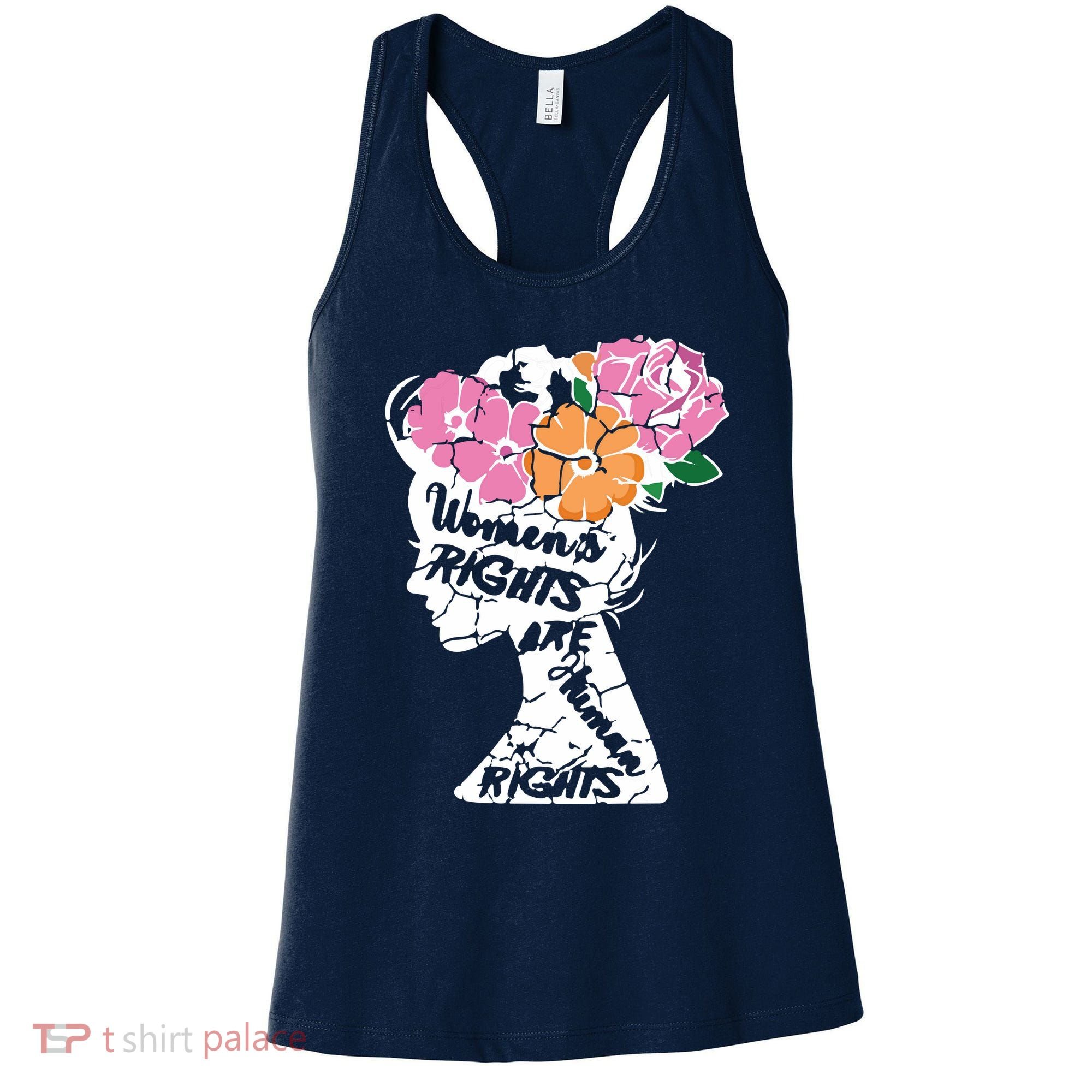 Women's Rights Are Human Rights Human Rights Advocate VNeck Women's Tank Top