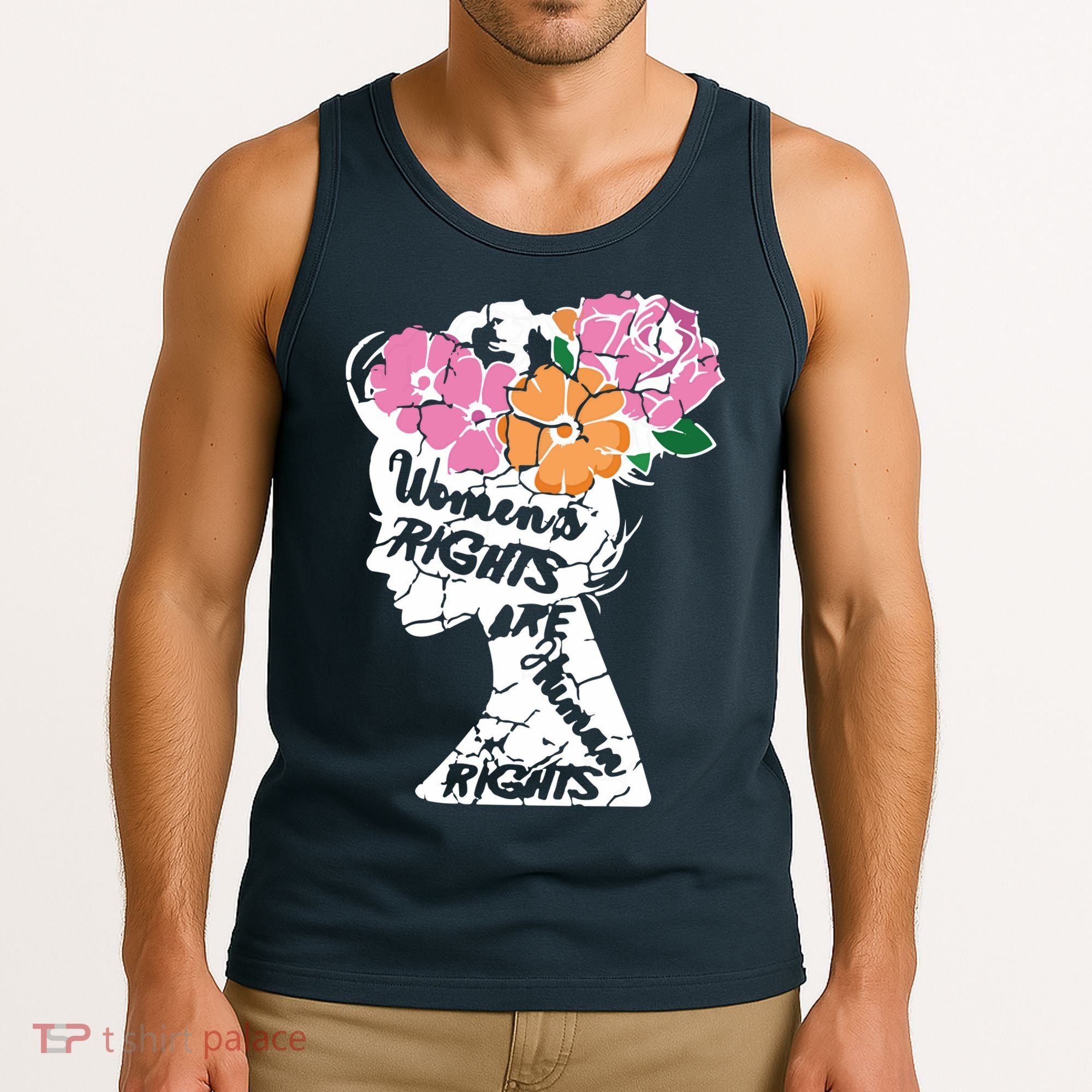 Women's Rights Are Human Rights Human Rights Advocate VNeck Tank Top