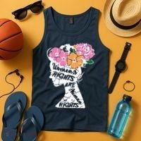Women's Rights Are Human Rights Human Rights Advocate VNeck Tank Top thumb 4