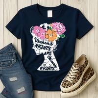 Women's Rights Are Human Rights Human Rights Advocate VNeck Women's T-Shirt thumb 3