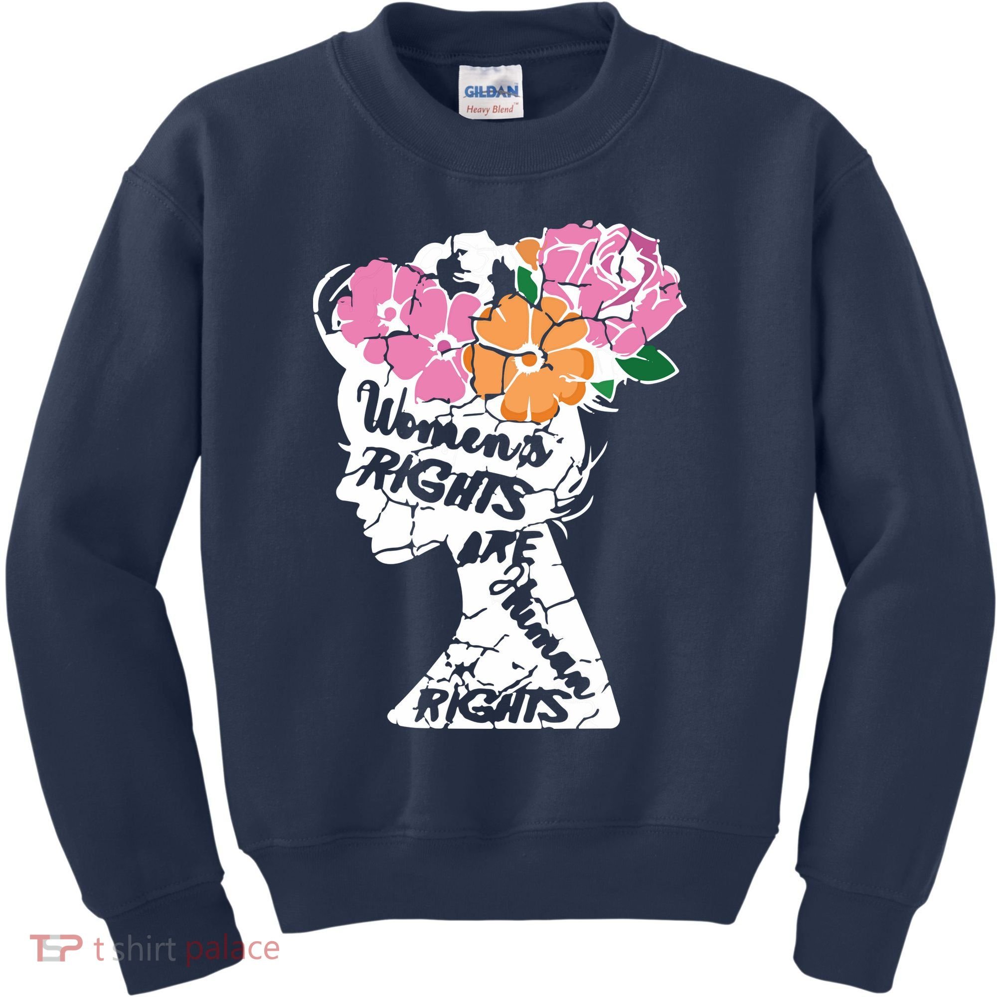 Women's Rights Are Human Rights Human Rights Advocate VNeck Kids Sweatshirt
