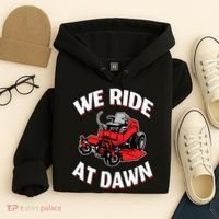 We Ride At Dawn Lawnmower Hoodie thumb 4