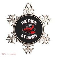 We Ride At Dawn Lawnmower Ornament thumb 0