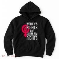 Women's Rights Are Human Rights Feminist Hoodie thumb 0