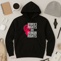 Women's Rights Are Human Rights Feminist Hoodie thumb 3
