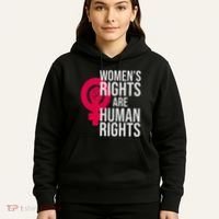 Women's Rights Are Human Rights Feminist Hoodie thumb 5
