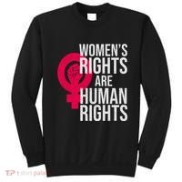 Women's Rights Are Human Rights Feminist Sweatshirt thumb 0