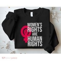 Women's Rights Are Human Rights Feminist Sweatshirt thumb 2