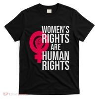 Women's Rights Are Human Rights Feminist T-Shirt thumb 0