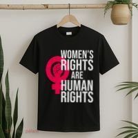 Women's Rights Are Human Rights Feminist T-Shirt thumb 2