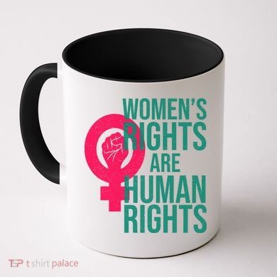 Women's Rights Are Human Rights Feminist Coffee Mug