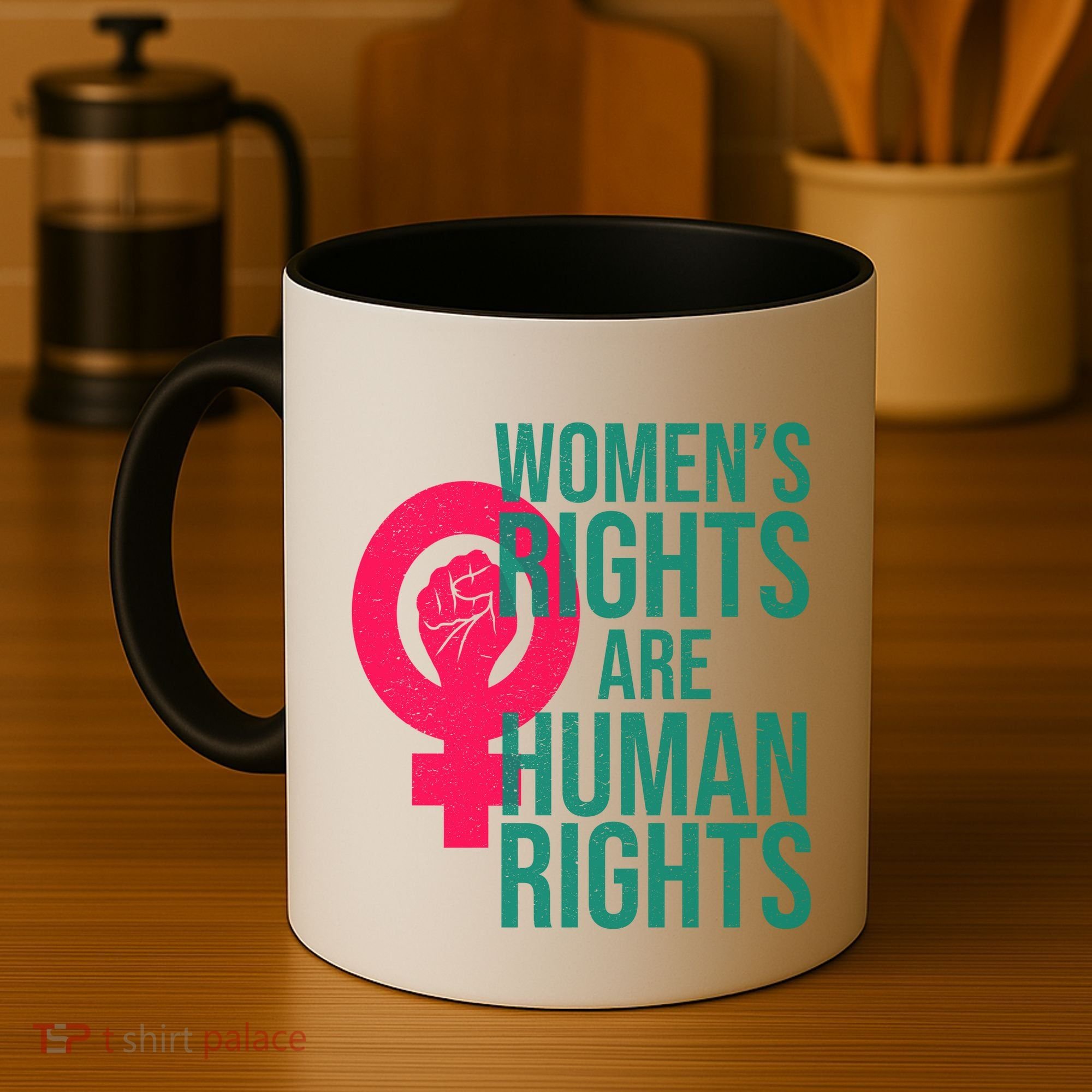 Women's Rights Are Human Rights Feminist Coffee Mug