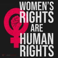 Women's Rights Are Human Rights Feminist Coaster thumb 2
