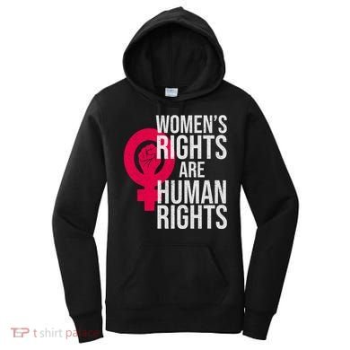 Women's Rights Are Human Rights Feminist Women's Hoodie