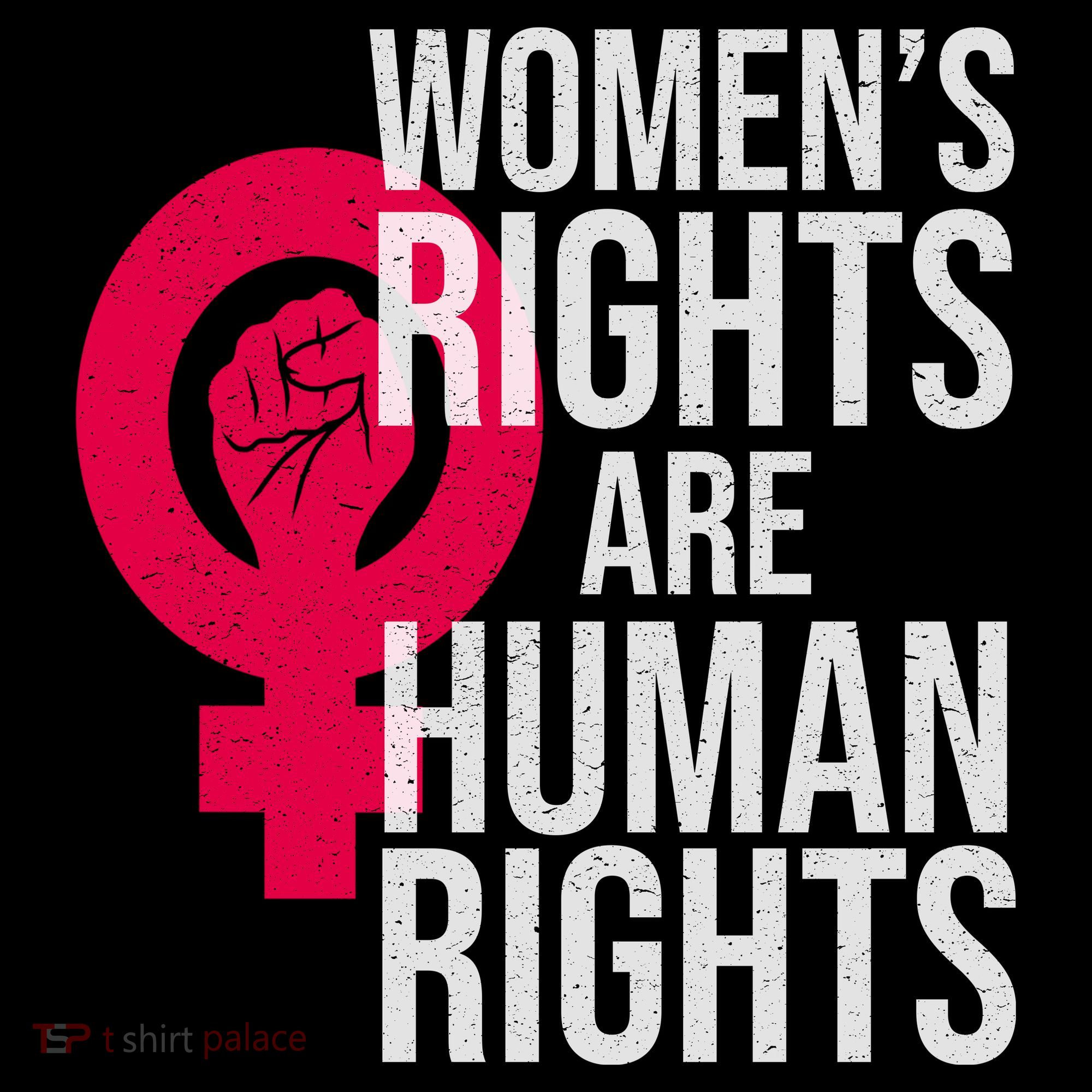 Women's Rights Are Human Rights Feminist Women's Hoodie