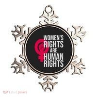 Women's Rights Are Human Rights Feminist Ornament thumb 0