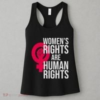 Women's Rights Are Human Rights Feminist Women's Tank Top thumb 3