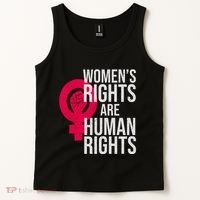 Women's Rights Are Human Rights Feminist Tank Top thumb 2