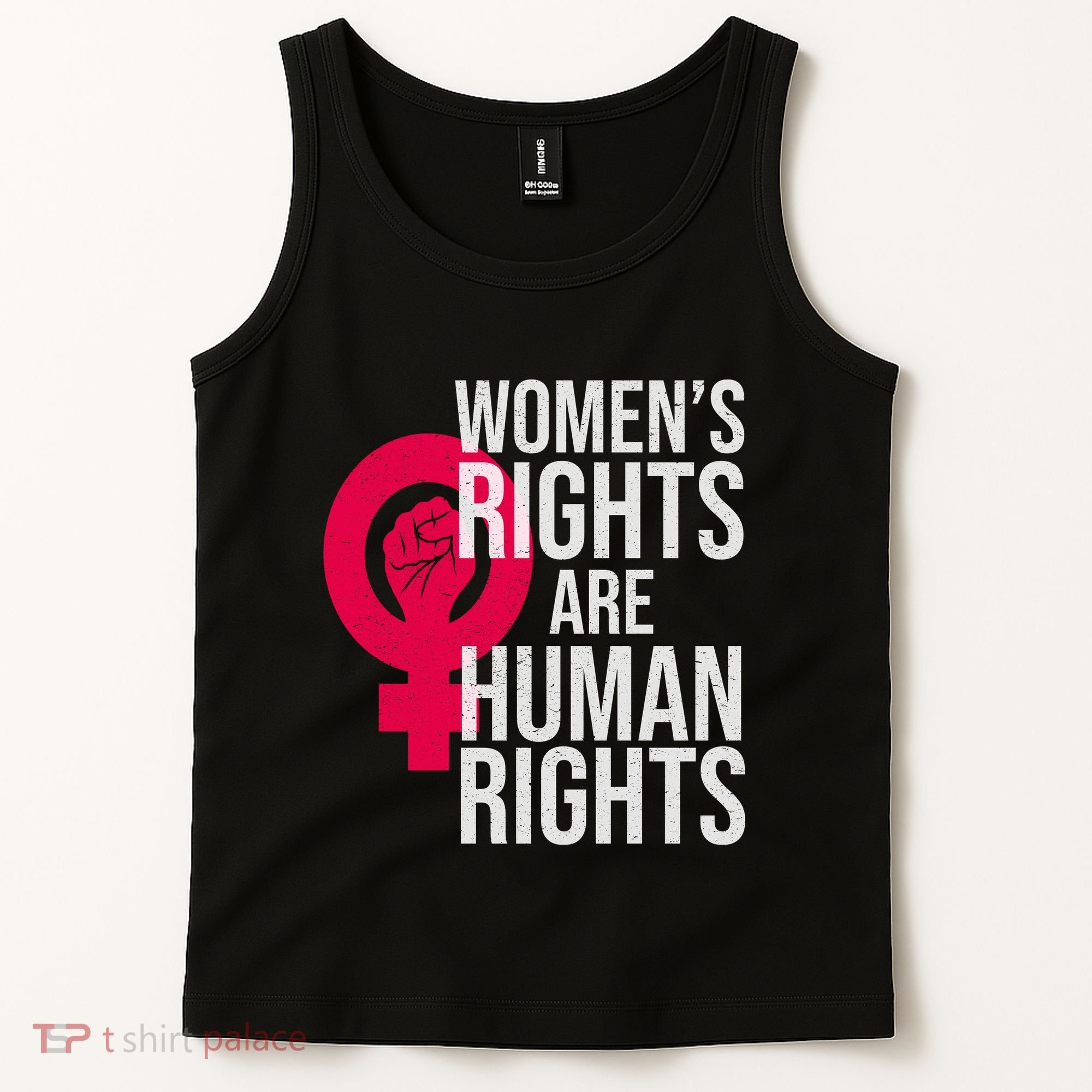 Women's Rights Are Human Rights Feminist Tank Top