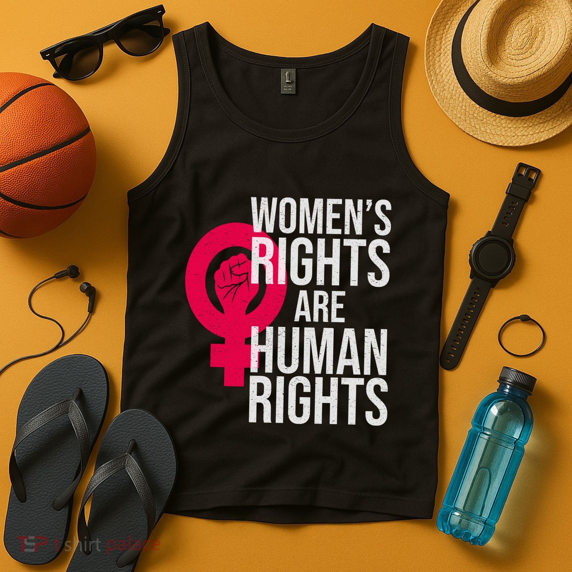 Women's Rights Are Human Rights Feminist Tank Top