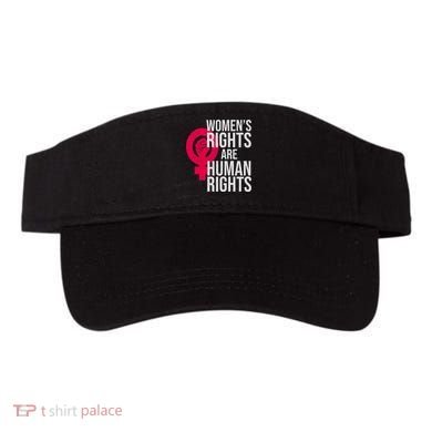 Women's Rights Are Human Rights Feminist Visor