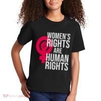 Women's Rights Are Human Rights Feminist Kids T-Shirt thumb 2
