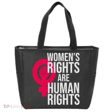 Women's Rights Are Human Rights Feminist Tote Bag