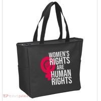 Women's Rights Are Human Rights Feminist Tote Bag thumb 2