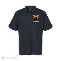 We Ride At Dawn Lawn Mower Lawn Mowing Dad Yard Work For Men Polo thumb 0