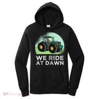 We Ride At Dawn Lawn Mower Lawn Mowing Funny Dad Women's Hoodie thumb 0