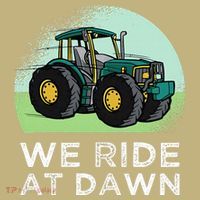 We Ride At Dawn Lawn Mower Lawn Mowing Funny Dad Mousepad thumb 1