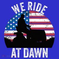 We Ride At Dawn Lawnmower Lawn Mowing Funny Dad Vintage T-Shirt thumb 7