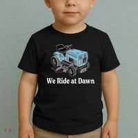 We Ride At Dawn Fathers Day Dad Gift Grandfather Toddler T-Shirt thumb 2