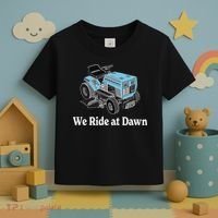 We Ride At Dawn Fathers Day Dad Gift Grandfather Toddler T-Shirt thumb 3