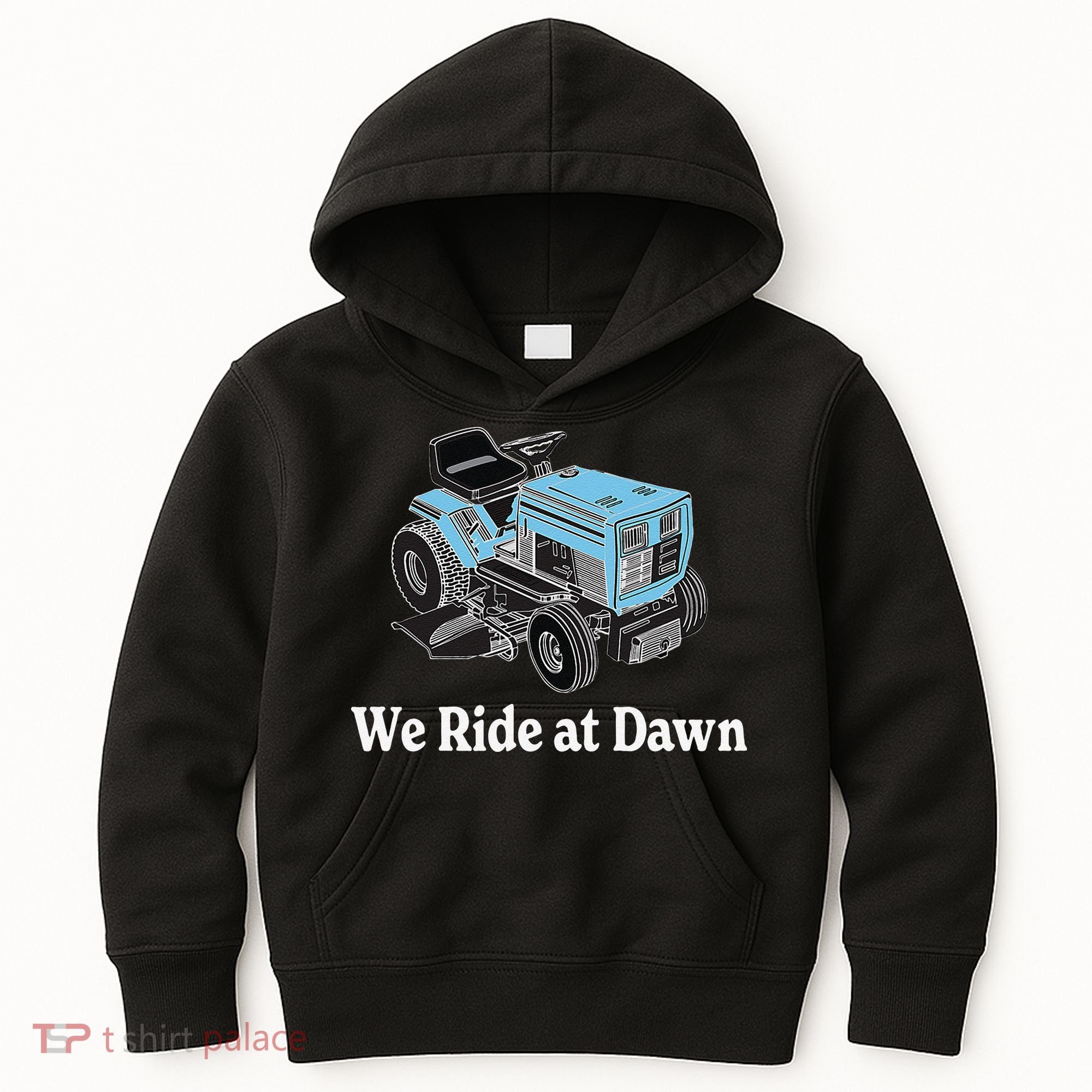 We Ride At Dawn Fathers Day Dad Gift Grandfather Kids Hoodie