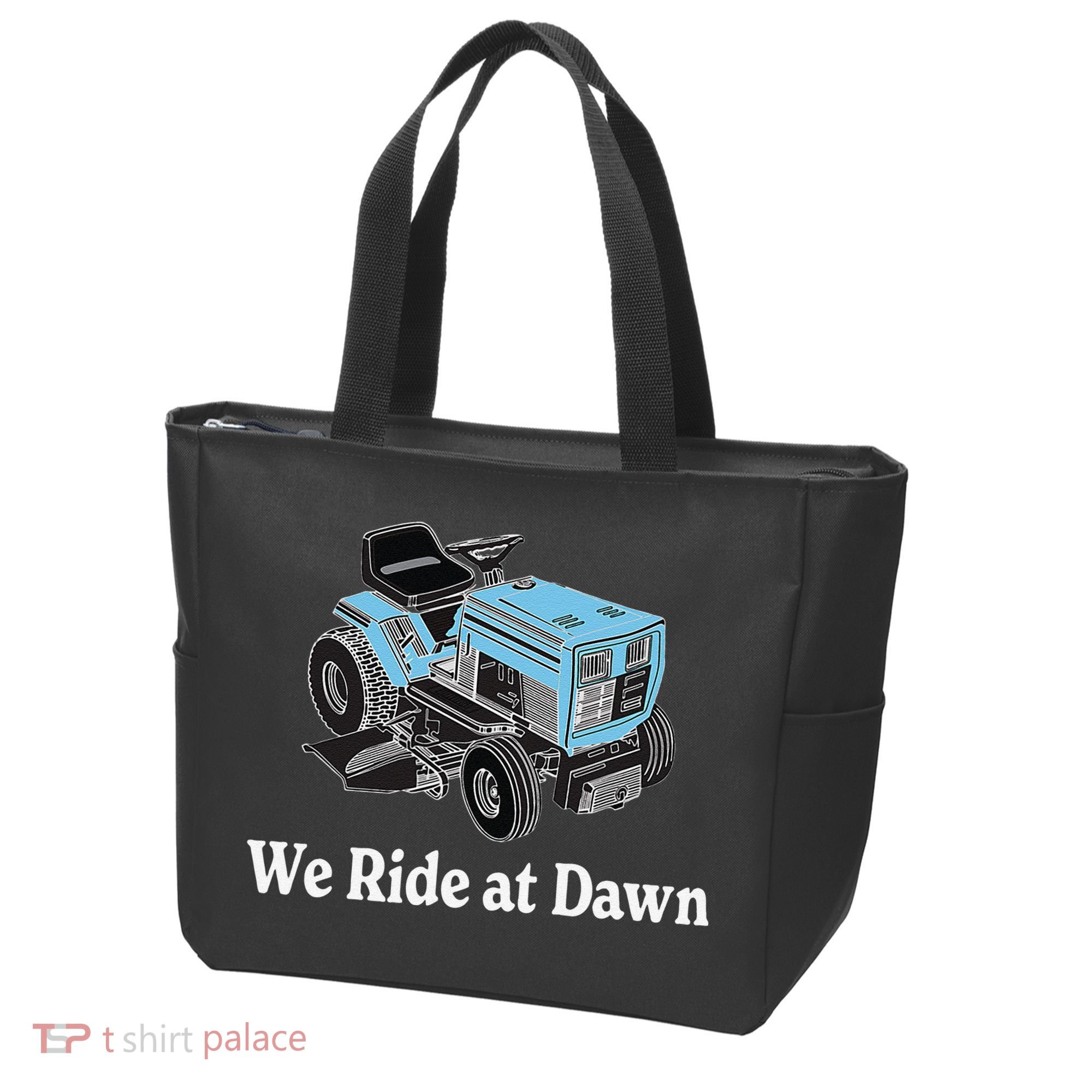 We Ride At Dawn Fathers Day Dad Gift Grandfather Tote Bag