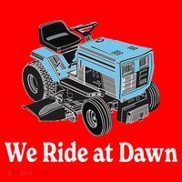 We Ride At Dawn Fathers Day Dad Gift Grandfather Santa Hat thumb 1