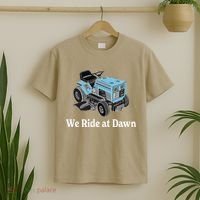 We Ride At Dawn Fathers Day Dad Gift Grandfather T-Shirt thumb 2